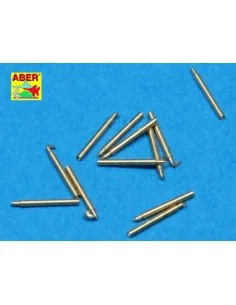 12 pcs 140 mm barrels for Hood, 1/700 - Aber Models RE-700 L10