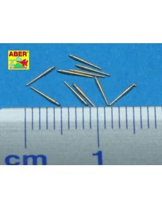 10 pcs 120 mm barrels for Royal Navy, 1/700 - Aber Models RE-700 L20