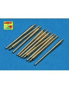 10 pcs 356 mm barrels Navy King George V, 1/700 - Aber Models RE-70...