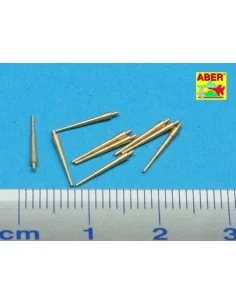 Set of 9 pcs 203 mm Barrels for New Orleans type, 1/700 - Aber Mode... 2