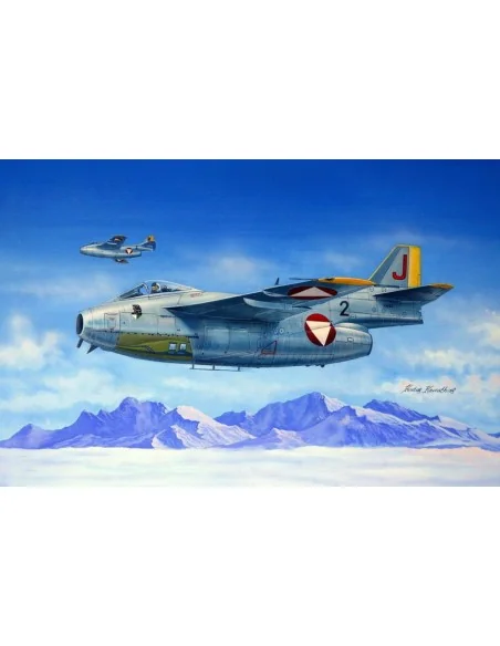 SAAB J 29F Flying Barrel, 1/48 - Hobby Boss 81745