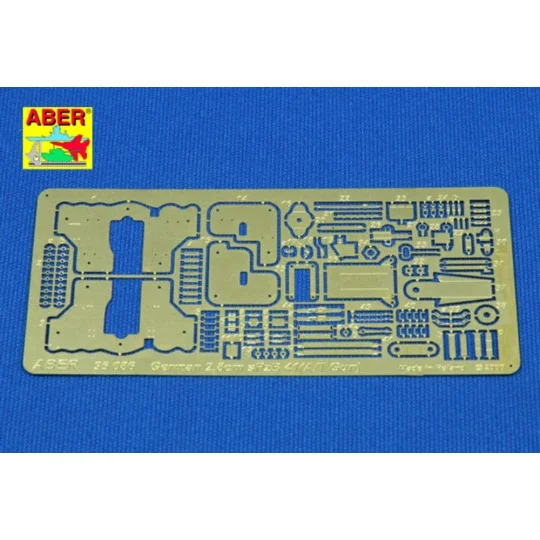 2, 8cm sPzB41(A/T Gun) also for Sd.Kfz.250 and 251, 1/35 - Aber Mod...