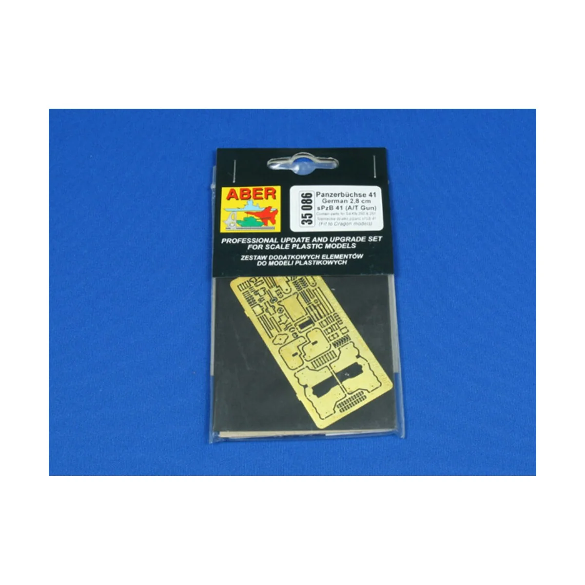 2, 8cm sPzB41(A/T Gun) also for Sd.Kfz.250 and 251, 1/35 - Aber Mod...