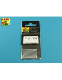 Set of 16 pcs 3, 7 cm Flak 42 gun barrels for German war ships, 1/7... 2