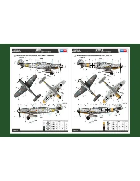 Bf109G-6, 1/48 - Hobby Boss 81751