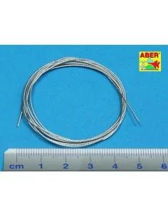 Stainless Steel Towing Cables O 0, 6mm, 1 m long - Aber Models TCS 06 2