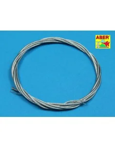 Stainess steel towing cables o 1, 3 mm, 1m long - Aber Models TCS 13