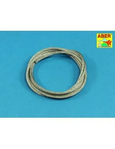 Stainless Steel Towing Cables fi 2, 5mm, 125 cm long - Aber Models ...