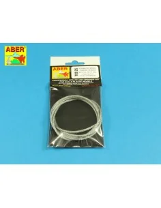 Stainless Steel Towing Cables fi 2, 5mm, 125 cm long - Aber Models ... 2