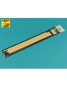 Limewood slats 1, 5 x 6 x 245mm x 7 pcs. - Aber Models WL 1, 5X6