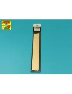 Limewood slats 2 x 8 x 245mm x 8 pcs. - Aber Models WL 2X8