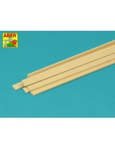 Limewood slats 2 x 8 x 245mm x 8 pcs. - Aber Models WL 2X8 2