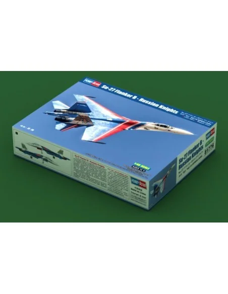 Su-27 Flanker B - Russian Knights Aerobatic Team, 1/48 - Hobby Boss...