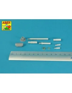 120 mm L/44 Barrel for German Tank Leopard 2A4/A5 (Universal), 1/35... 2