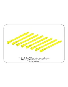 2cm 8 barrels to SMK 18 typ 2 Salvehmaschinenkanone, 1/35 - Aber Mo... 2