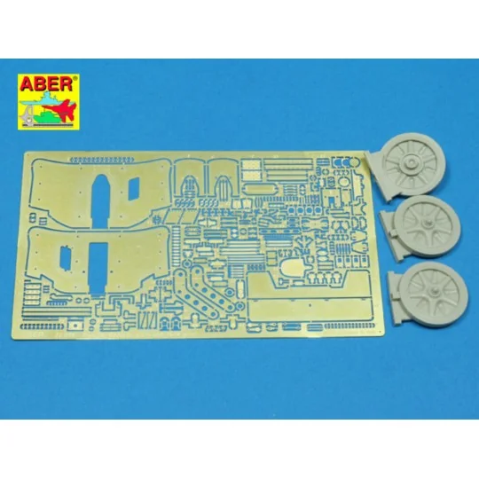 German A/T Gun PAK 38 (+ resin parts) - Aber Models 35096