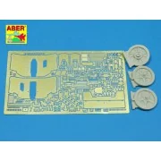 German A/T Gun PAK 38 (+ resin parts) - Aber Models 35096