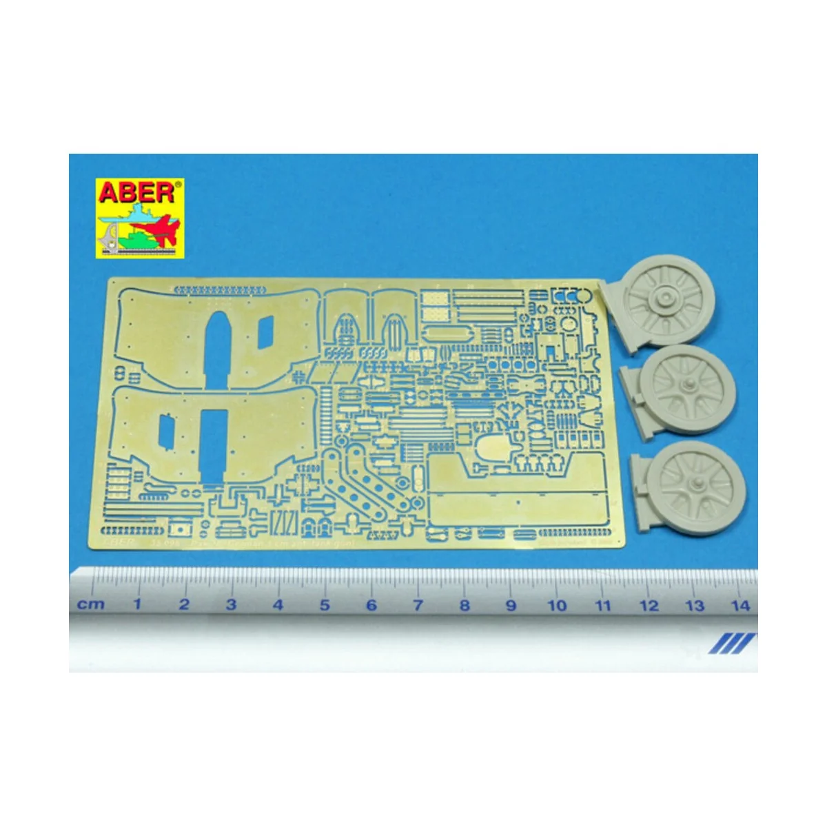 German A/T Gun PAK 38 (+ resin parts) - Aber Models 35096