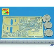 German A/T Gun PAK 38 (+ resin parts) - Aber Models 35096