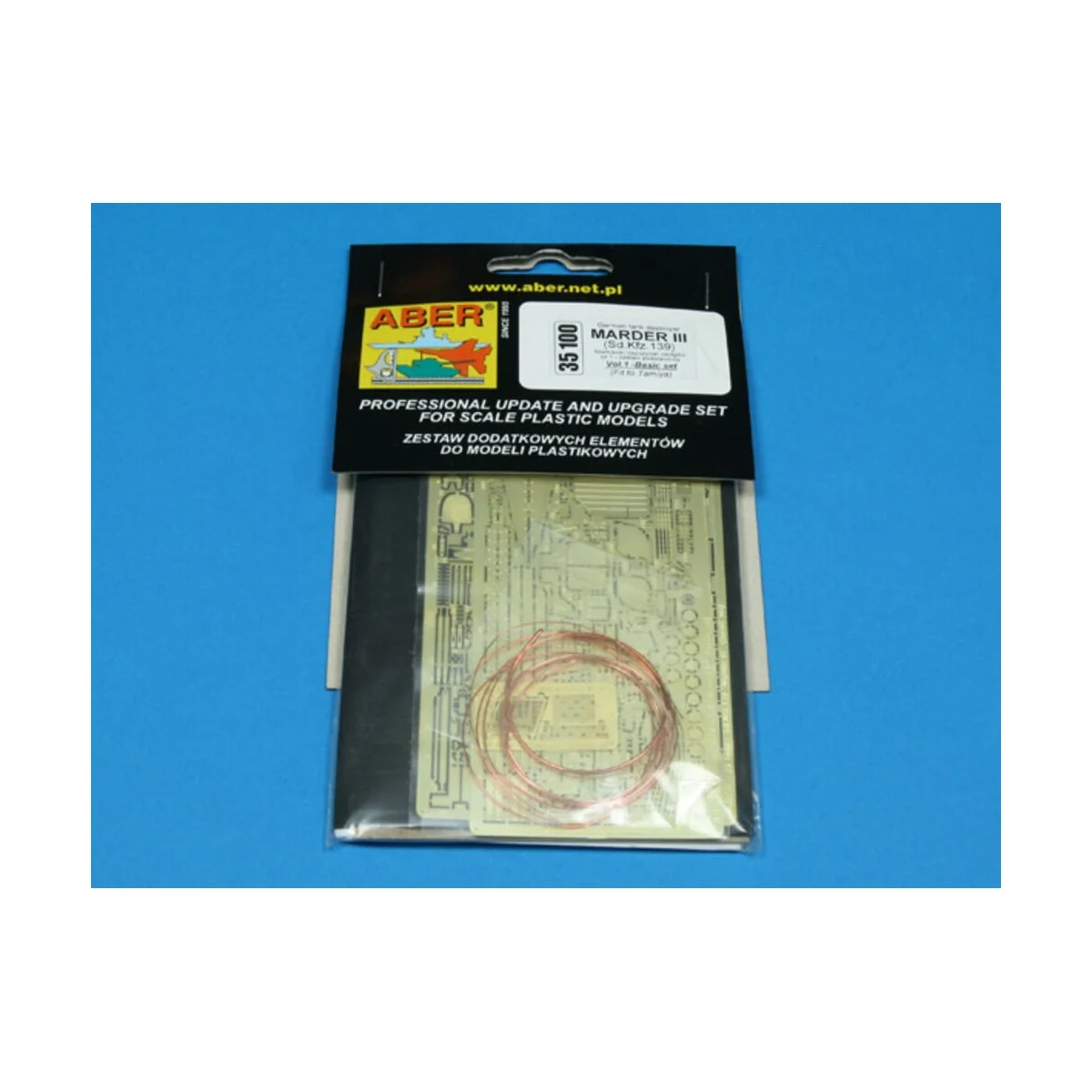 Marder III (Sd.Kfz. 139)-Vol.1-basic set, 1/35 - Aber Models 35100