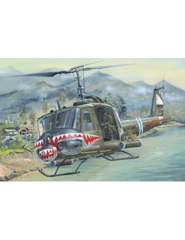 UH-1 Huey B, 1/18 - Hobby Boss 81806