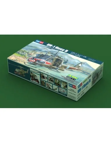 UH-1 Huey B, 1/18 - Hobby Boss 81806
