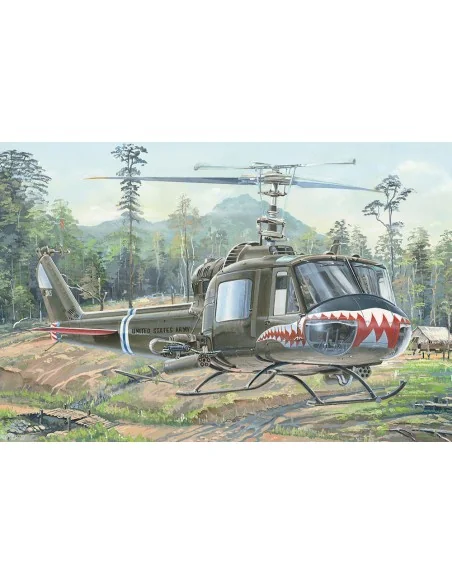 UH-1 Huey B/C, 1/18 - Hobby Boss 81807
