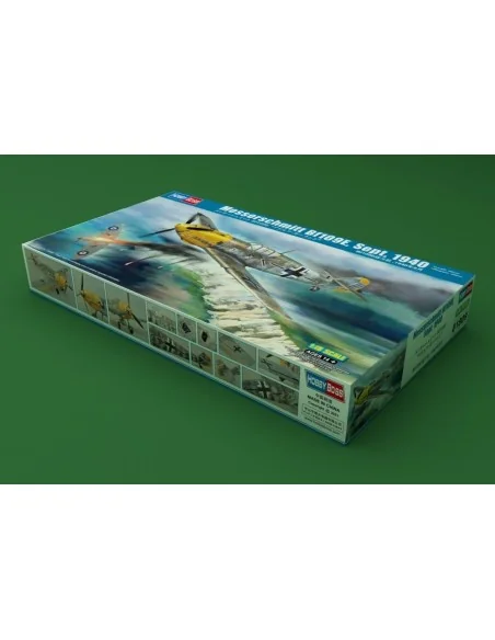 Messerschmitt Bf109E, Sept, 1940, 1/18 - Hobby Boss 81809