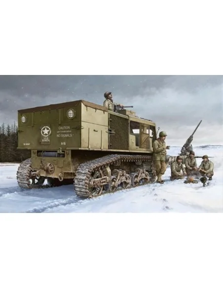 M4 HIGH SPEED TRACTOR(3-in./90mm), 1/35 - Hobby Boss 82407