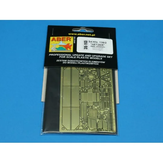 Sd.Kfz.138/2 ''Hetzer''-late version, 1/35 - Aber Models 35113 Sd.Kfz.138/2 ''Hetzer''-late version, 1/35 - Aber Models 35113