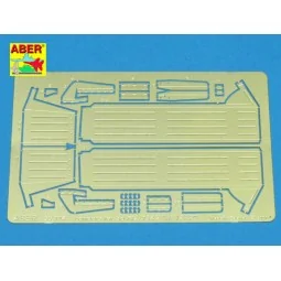 Fenders for Sd.Kfz.138/2''Hetzer'' (all versions) - Aber Models 35114