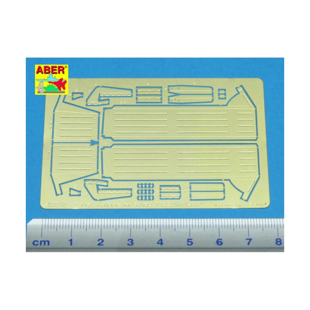 Fenders for Sd.Kfz.138/2''Hetzer'' (all versions) - Aber Models 35114