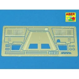 Sd.Kfz.11-Vol.2-additional set-engine overlay, 1/35 - Aber Models 3...