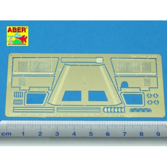 Sd.Kfz.11-Vol.2-additional set-engine overlay - Aber Models 35116