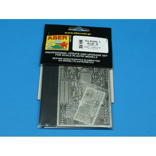 Pz.Kpfw.I, Ausf.A-Vol.1-basic set, 1/35 - Aber Models 35118 Pz.Kpfw.I, Ausf.A-Vol.1-basic set, 1/35 - Aber Models 35118