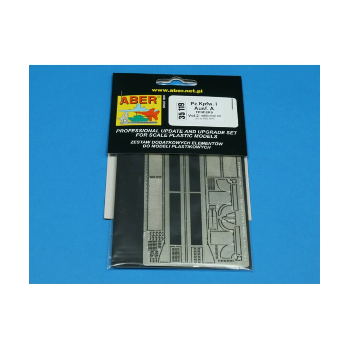 Pz.Kpfw.I Ausf.A-Vol.2-additional set - Fenders, 1/35 - Aber Models...