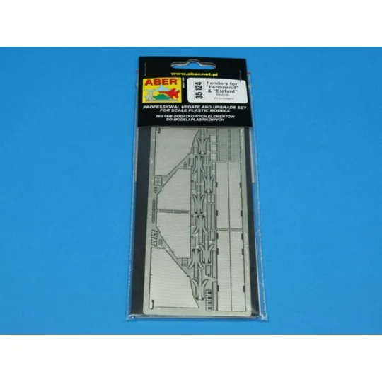 Fenders for Sd.Kfz. 184-''Ferdinand'' & ''Elefant'', 1/35 - Aber Mo... Fenders for Sd.Kfz. 184-''Ferdinand'' & ''Elefant'', 1/35 - Aber Mo...
