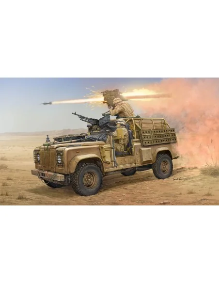 Land Rover WMIK w/MILAN ATGM, 1/35 - Hobby Boss 82447