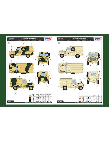 Defender110 HardTop, 1/35 - Hobby Boss 82448