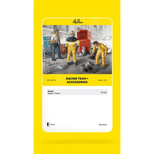 Racing Team, 1/24 - Heller 82750