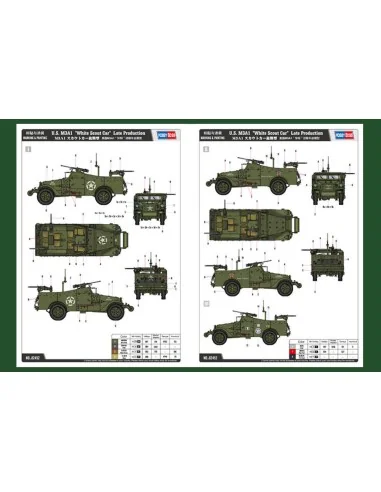 U.S. M3A1 "White Scout Car", 1/35 - Hobby Boss 82452