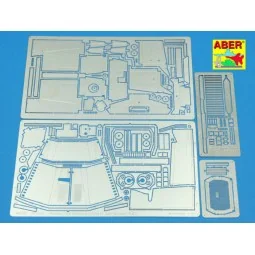 German 3 ton Half track Sd.Kfz. 11 late - vol. 2 - Fenders @ Engine...