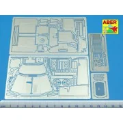 German 3 ton Half track Sd.Kfz. 11 late - vol. 2 - Fenders @ Engine...