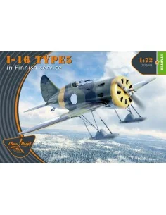I-16 type 5 In Finnish Service, 1/72 - Clear Prop Models CP72048
