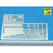 Vision ports for Heavy Armoured Car Sd.Kfz. 234/4 - Aber Models 35142