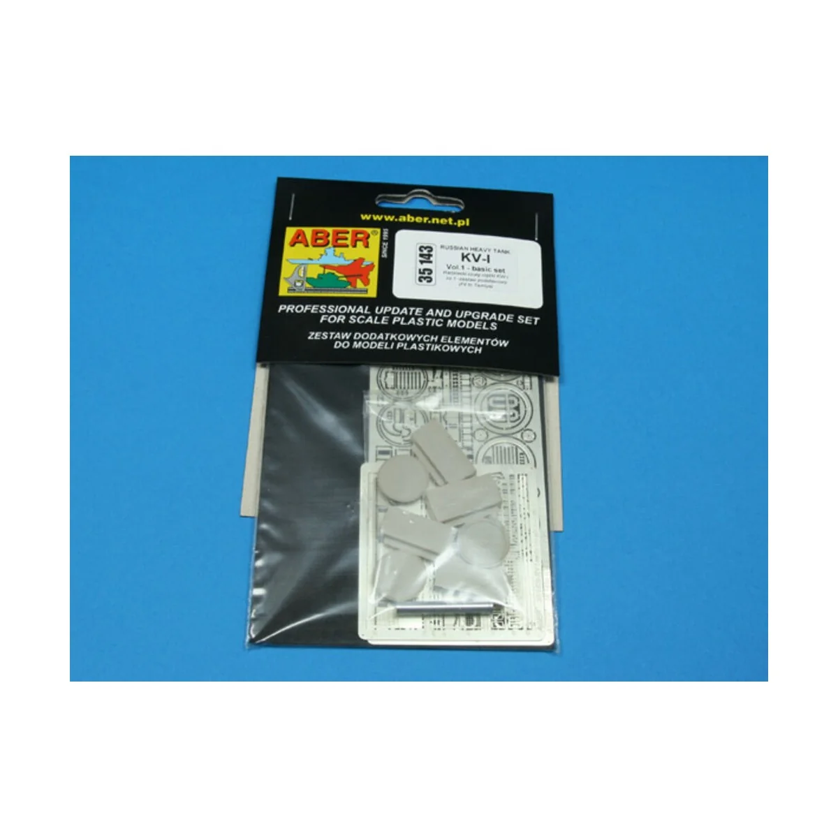 Russian Heavy Tank KV-I, Vol.1- basic set, 1/35 - Aber Models 35143
