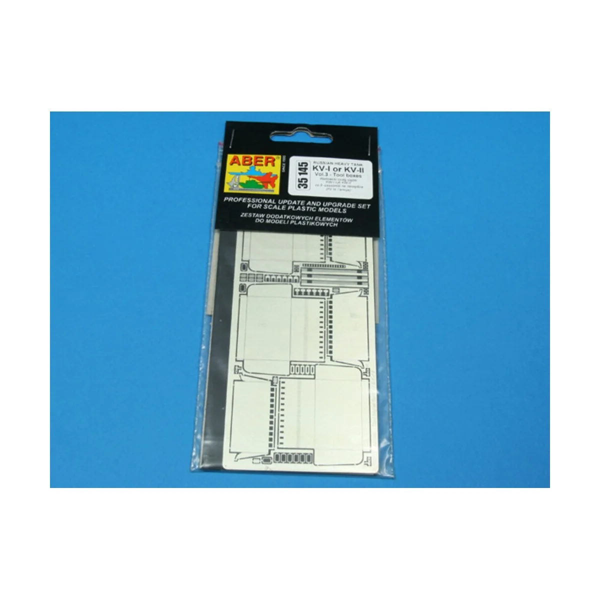 Russian Heavy tank KV-I & KV-II - vol.3 - Tool boxes, 1/35 - Aber M... Russian Heavy tank KV-I & KV-II - vol.3 - Tool boxes, 1/35 - Aber M...