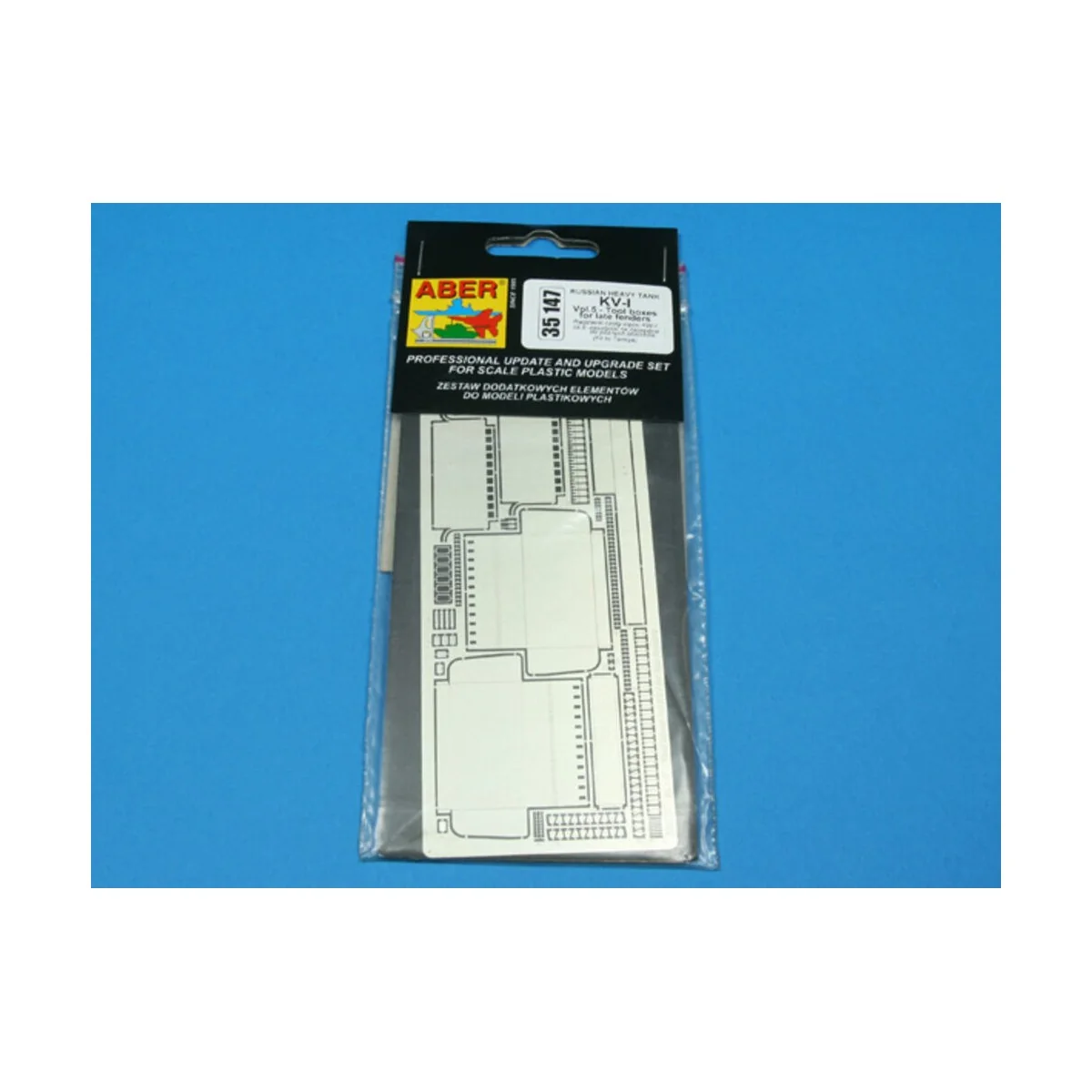 Russian Heavy Tank KV-I vol.5.- Tool boxes for late fenders - Aber ...