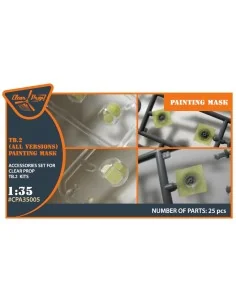 TB.2 painting mask for CP kits, 1/35 - Clear Prop Accessories CPA35005