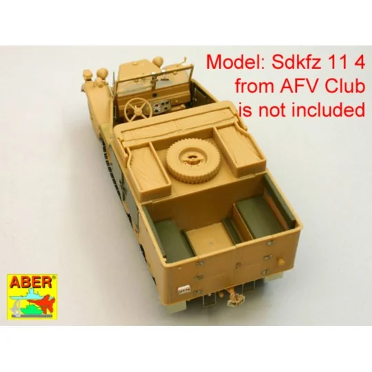German Nebelkraftwagen Sd.Kfz11/4 vol.1-basic set - Aber Models 35149